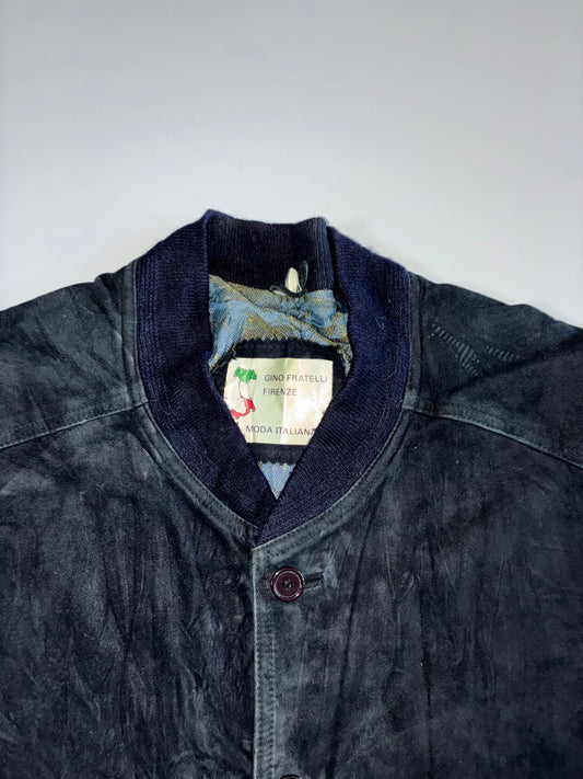 Gino Fralelli Premium Original Sued Leather Jacket (3XL)