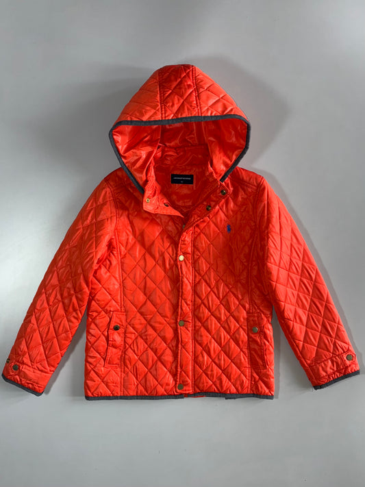 Jangpierre Quilted Hooded Bomber Jacket (S)