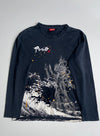 Nippon Blue | Navy Graphic Long Sleeve (L)