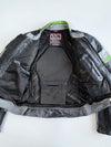 IXS Motorcycle Fashion | Aggressive Colorblock | Leather Moto Jacket (Paded)(M)