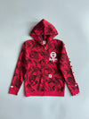 Aape Bathing Ape Red Camo Zip UP (M)