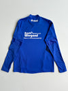 Adidas Climacool Royal Blue 3-Stripe Football Training Top (L)