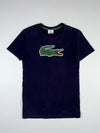 Lacoste Navy Blue Big Logo Crocodile T-Shirt (XS)