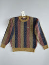 Vintage Lacoste Textured Crewneck Pullover Sweater (L)