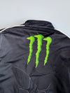 Monster Energy Embroidered Armour Motorsports Racing Jacket With removable Lining (Paded)(XL)
