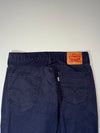 Levi’s 514 Navy Twill Straight Fit Pants (W:32)(L:43)