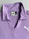 Puma V-Neck Polo Shirt - Lavender Purple (XS)