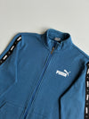 Puma Blue Logo Tape Track Jacket (S)