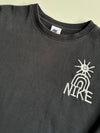 Nike Embroidered Sun Doodle Crewneck Sweatshirt – Black (L)