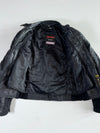 Spidi On Track Fit For Lady Black Leather Moto Jacket Women’s Padded (XXS)
