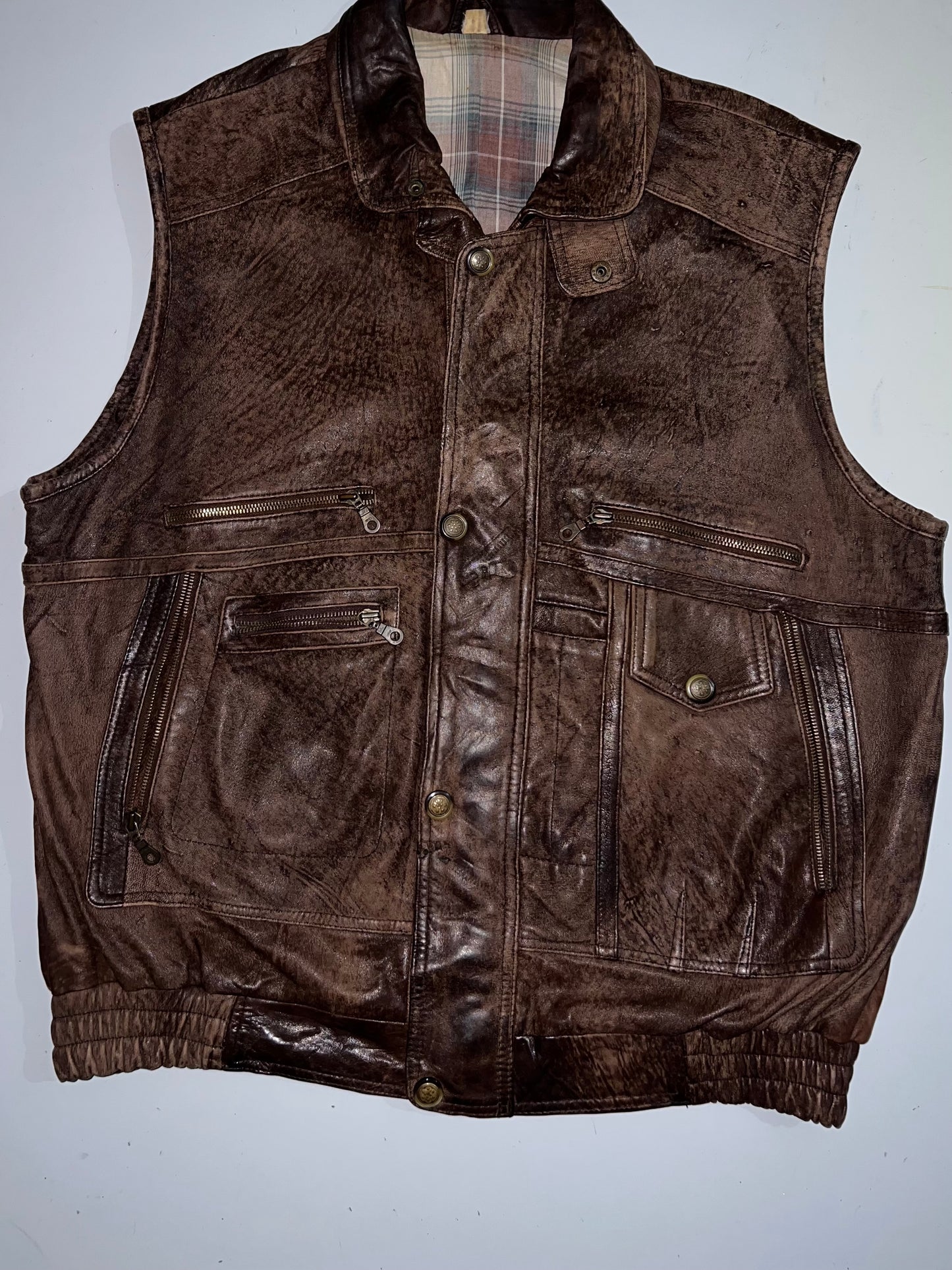 ZSuper Premium Half Leather Jacket (RARE) (XL/2XL)
