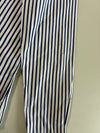 Ralph Lauren Sport Striped Button-Up Shirt Navy White Slim Fit Women’s (S)