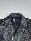 Gino Leathers Classic Biker Jacket (M)