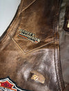 Last Rebels Harley-Davidson Patchwork Leather Vest (M)