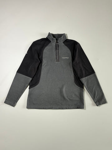 Montbell Quarter-Zip Fleece (Grey/Black)(M)
