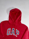 Gap Red Arch Logo Pullover Hoodie (M)