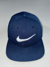 Nike Pro Swoosh Navy Snapback (Adjustable)