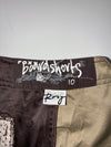 Y2K Roxy Black & Olive Floral Board Shorts (W:31) (L:18)
