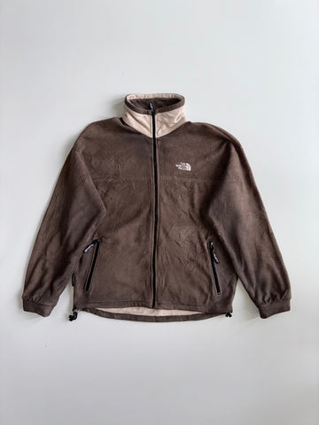 The North Face Polartec Fleece Full-Zip Jacket - Brown (2XL)
