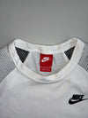Nike Tech Fleece Panelled Crewneck Sweatshirt – White (S)
