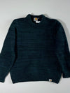 Carhartt WIP Chunky Knit Sweater – Dark Green Marl (S)