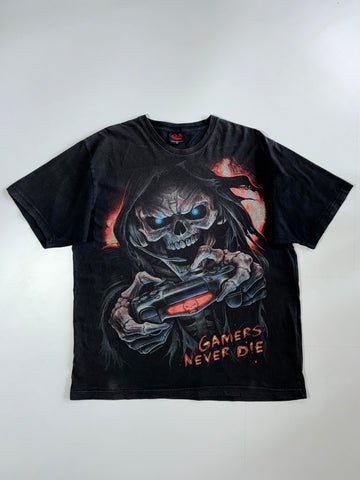 Spiral Direct “Gamers Never Die” Reaper Tee (XL)