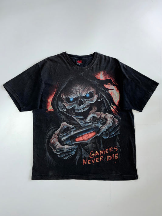 Spiral Direct “Gamers Never Die” Reaper Tee (XL)