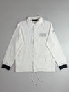 Under Armour "UNDR ARMR" Coach Jacket – White/Black (M)