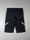 Adidas Black 3/4 Striped Track Shorts  (W:36) (L:27)