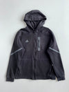 Adidas Designed for Gameday Black Full-Zip Hoodie (L)