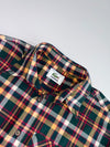 Lacoste Plaid Short Sleeve Button-Up Shirt (L)