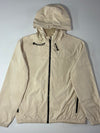 Zara | Hooded Windbreaker Jacket – Beige | (L)