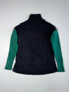 Tommy Hilfiger Argyle Turtleneck Sweater – Green, Cream & Black(2XL)