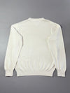 Tommy Hilfiger Chest Stripe Quarter-Zip Knit Sweater – Heather Grey/Navy (L)