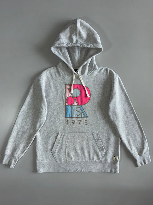 Roots 1973 Colorblock Logo Hoodie (M)