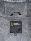 National Geographic Sherpa Fleece Zip-Up Hoodie – Charcoal Grey (L)