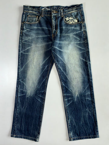 Big Train Osaka Heavy Wash Jeans (W:37|L:42.5)