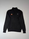 Lacoste Sport “The Dutch” Golf Quarter-Zip Knit Sweater – Black (M)