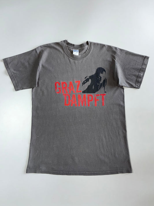 Metal Rock Labrador & Puppies Portrait Tee (M)