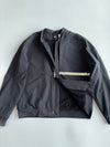 Adidas Black Sherpa-Lined Bomber Jacket “0/3 Only The Best For The Athlete (L)