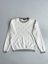 Tommy Hilfiger Textured Dot Knit Sweater – Off-White (M)