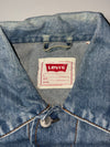 Levi’s Type II Pleated Distressed Denim Trucker Jacket (S)