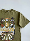 Vintage Peace & Love Graphic Printed T-shirt (S)