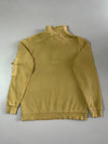 AFS Jeep Half-Zip Sweatshirt – Mustard Washed Utility Pullover (M/L)