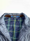 Polo Ralph Lauren Navy Quilted Blazer Jacket with Tartan Lining (M)