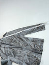 Vintage Wit And Wisdom Grey Distressed Leather Field Jacket Women’s (M)