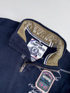 Camp David | Heli Skiing Alaska Embroidered Quarter-Zip Navy (Xl)