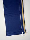 Adidas Navy & Gold 3 Stripe Track Pants – D&K Patch – (W:31) (L:43)