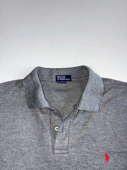 Polo Ralph Lauren Grey Classic Polo T-Shirt (L)