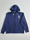 Polo Ralph Lauren Navy Big Pony Full-Zip Hoodie (2XL)